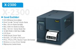 ARGOX - ARGOX X-2300 BARKOD TTR YAZICI 203 DPI