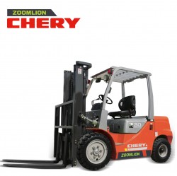 CHERY - CHERY FD30 3 TON 4,5 MT TRIPLEX DIESEL FORKLIFT