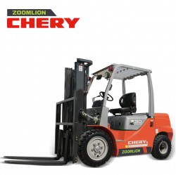 CHERY - CHERY FD30 3 TON 4,8 MT TRIPLEX DIESEL FORKLIFT