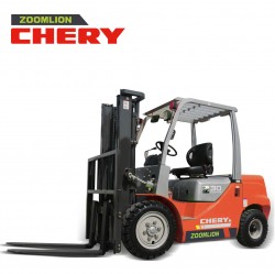 CHERY - CHERY FD35 3,5 TON 4,5 MT TRIPLEX DIESEL FORKLIFT