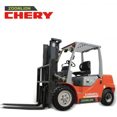 CHERY FD35 3,5 TON 4,5 MT TRIPLEX DIESEL FORKLIFT