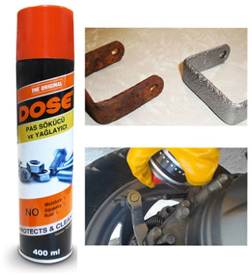 DOSE 400 ML PAS SOKÜCÜ VE YAĞLAYICI SPREY - 1