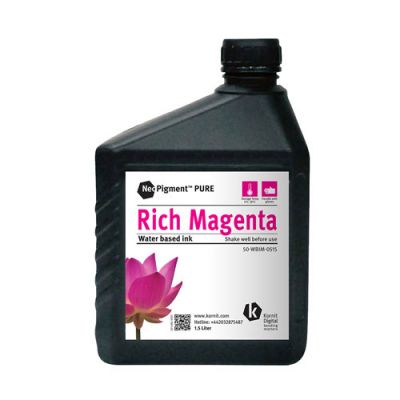 KORNIT 50-WBIM-0515 DİJİTAL BASKI MAK NEO PİGMENT PURE BOYA FUŞYA-MAGENTA- V500 1,5 LT