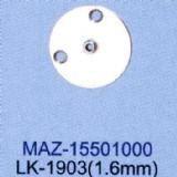 LITE MAZ-15501000 PUNTERİZ GÖBEK PLAKA PENYE 1 6 MM JUKİ LK1903