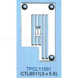 LITE TPCL11561 SOLDAN BIÇAKLI REÇME PENYE PLAKASI 5 6 MM KİNGTEX CTL6511