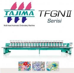 TAJIMA - TAJIMA TFGN-1215 (680X400)S (L&R) SEQ4 15 KAFA NAKIŞ MAKİNASI