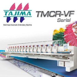 TAJIMA - TAJIMA TMCR-V1204F.(680X400)S (L&R) ESQ-C ELEKTRONİK NAKIŞ MAKİNESİ