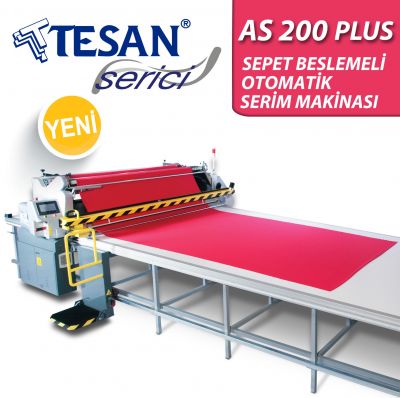 TESAN AS200 PLUS OTOMATİK SERVO MOTORLU SERİM MAKİNESİ