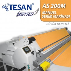 TESAN AS200M (BÜYÜK SEP ) MANUEL BÜYÜK SEPETLİ+KESİM DAHİL (2 00 MT EN KADAR) - Thumbnail