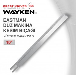 WAYKEN - WAYKEN 10E-HSS EASTMAN 10 İNÇ HSS DÜZ KESİM MAKİNASI BIÇAĞI YÜKSEK KARBON