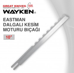 WAYKEN - WAYKEN 10EW NO:10 EASTMAN DALGALI KESİM MOTORU BIÇAĞI