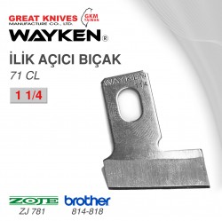 WAYKEN - WAYKEN 71CL 1 1-4 İLİK AÇICI BIÇAK BROTHER 814-818-ZOJE ZJ781