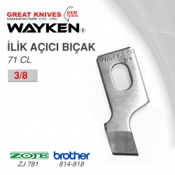 WAYKEN - WAYKEN 71CL 3-8 İLİK AÇICI BIÇAK BROTHER 814-818-ZOJE ZJ781