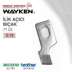 WAYKEN - WAYKEN 71CL 5-16 İLİK AÇICI BIÇAK BROTHER 814-818-ZOJE ZJ781