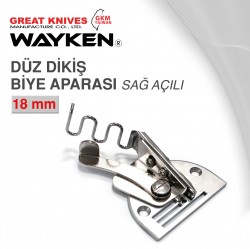 WAYKEN - WAYKEN A10 18MM DÜZ DİKİŞ BİYE APARASI SAĞ AÇILI