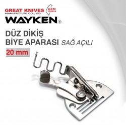 WAYKEN - WAYKEN A10 20MM DÜZ DİKİŞ BİYE APARASI SAĞ AÇILI