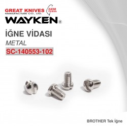 WAYKEN - WAYKEN SC-140553-102 (METAL) İĞNE VİDASI (BROTHER TEK İĞNE)