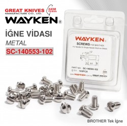 WAYKEN SC-140553-102 (METAL) İĞNE VİDASI (BROTHER TEK İĞNE) - Thumbnail