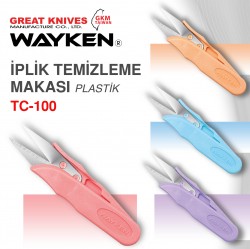 WAYKEN - WAYKEN TC-100 İPLİK TEMİZLEME MAKASI PLASTİK